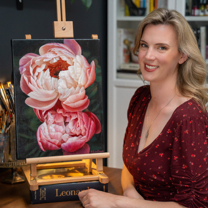 Passion for Petals in Acrylic — 15 June