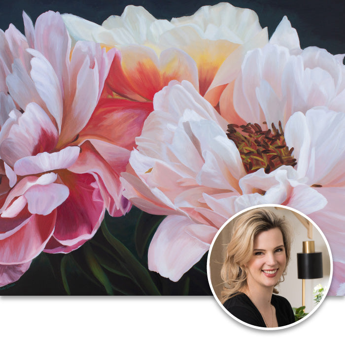 Passion for Petals in Acrylic — 15 June