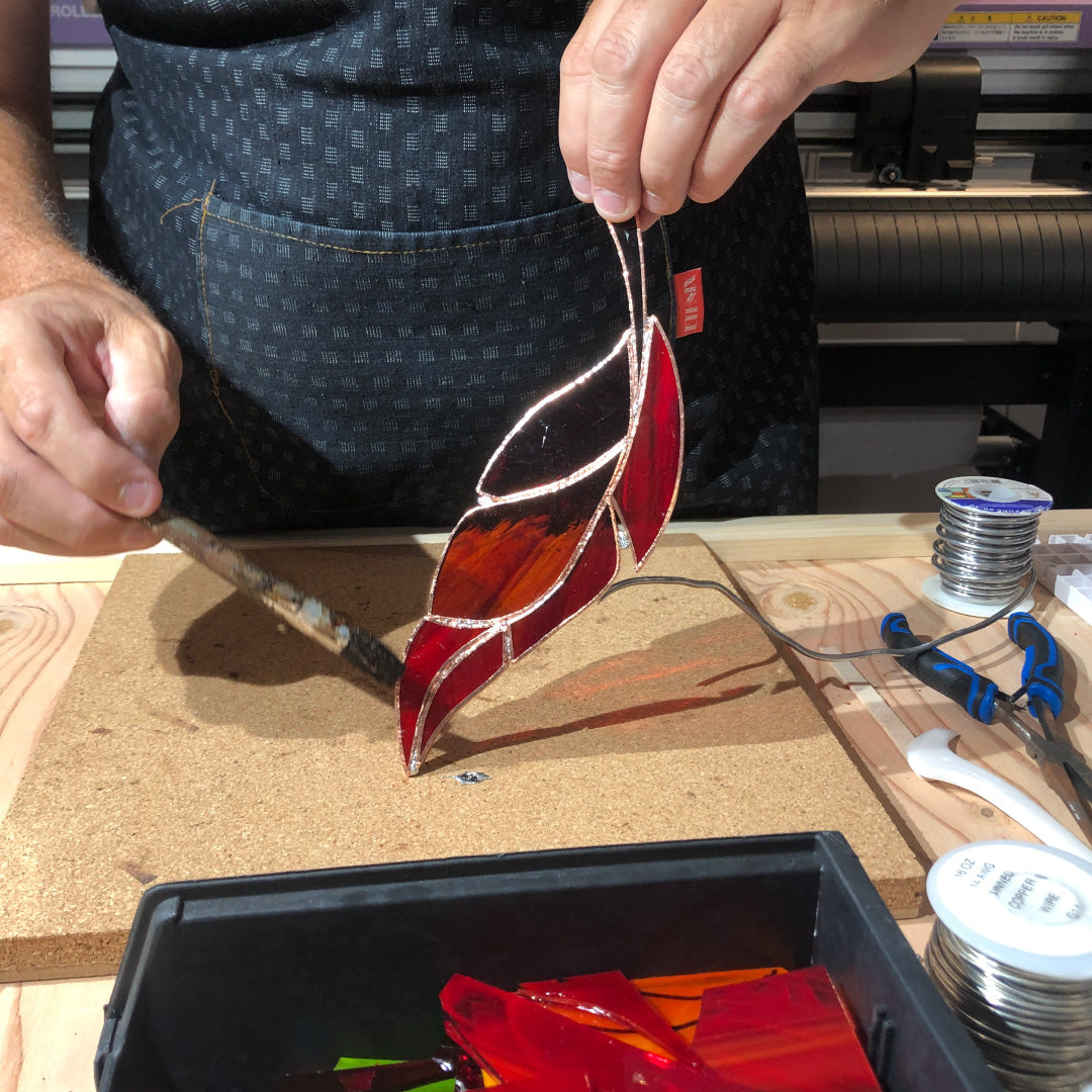 Whispers on the Wind — Stained-glass Suncatcher Workshop — 06 December