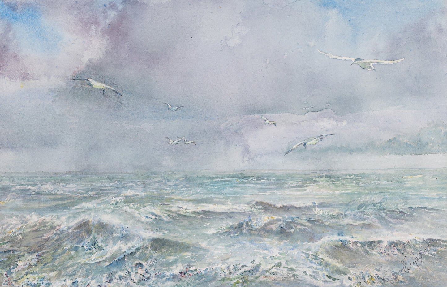 At Sea