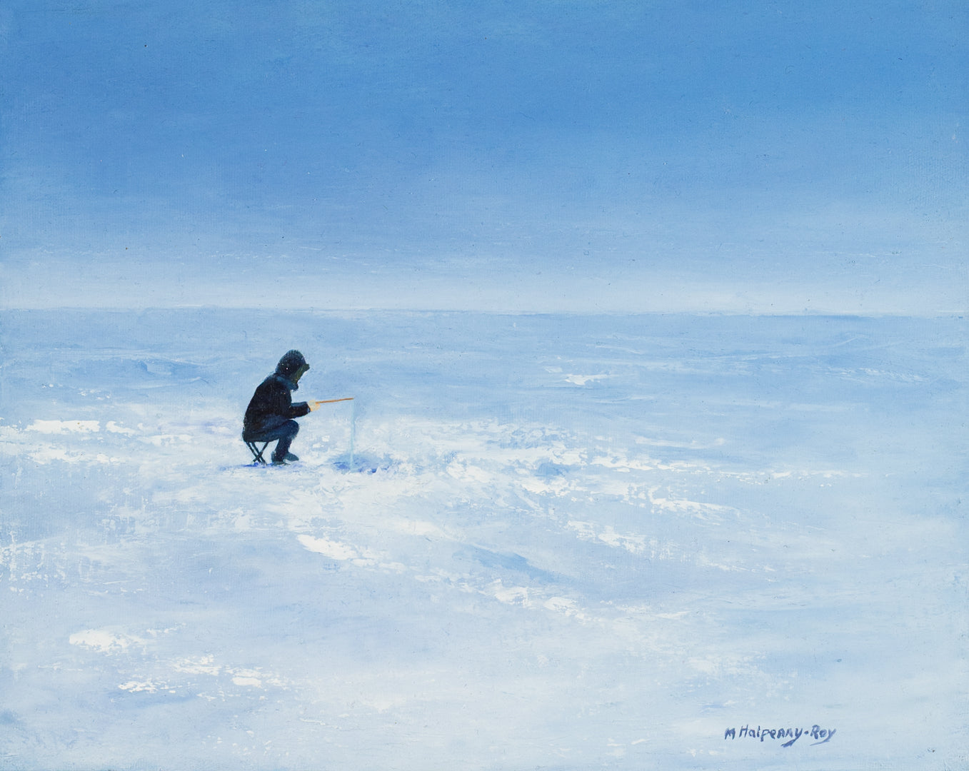 Enjoying Winter's Solitude