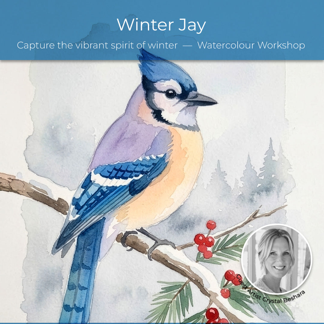 Winter Jay — Watercolour Workshop
