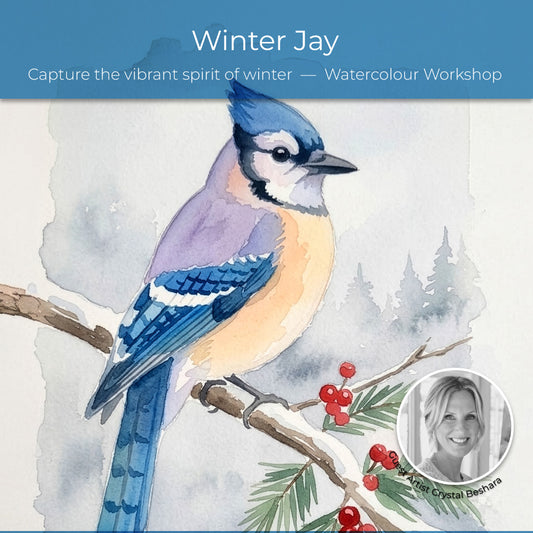 Winter Jay — Watercolour Workshop