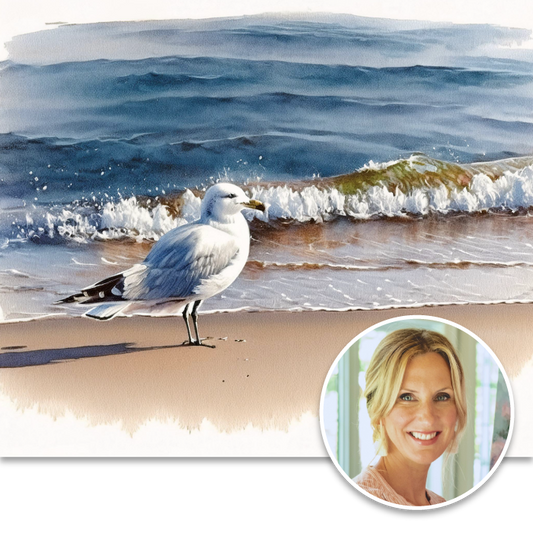 Shore Dancer in Watercolour — 25 July