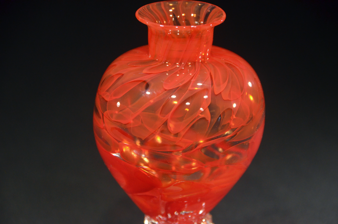 Burning Heart Vase